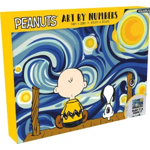 Aquarius Paint By Numbers - Peanuts Starry Night