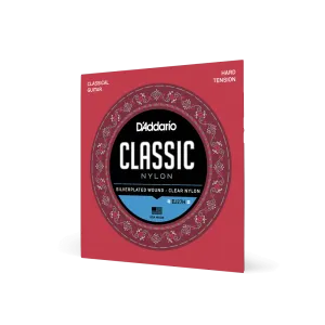 D'Addario Classic Nylon Silverplated Wound EJ27H Classical Guitar Strings