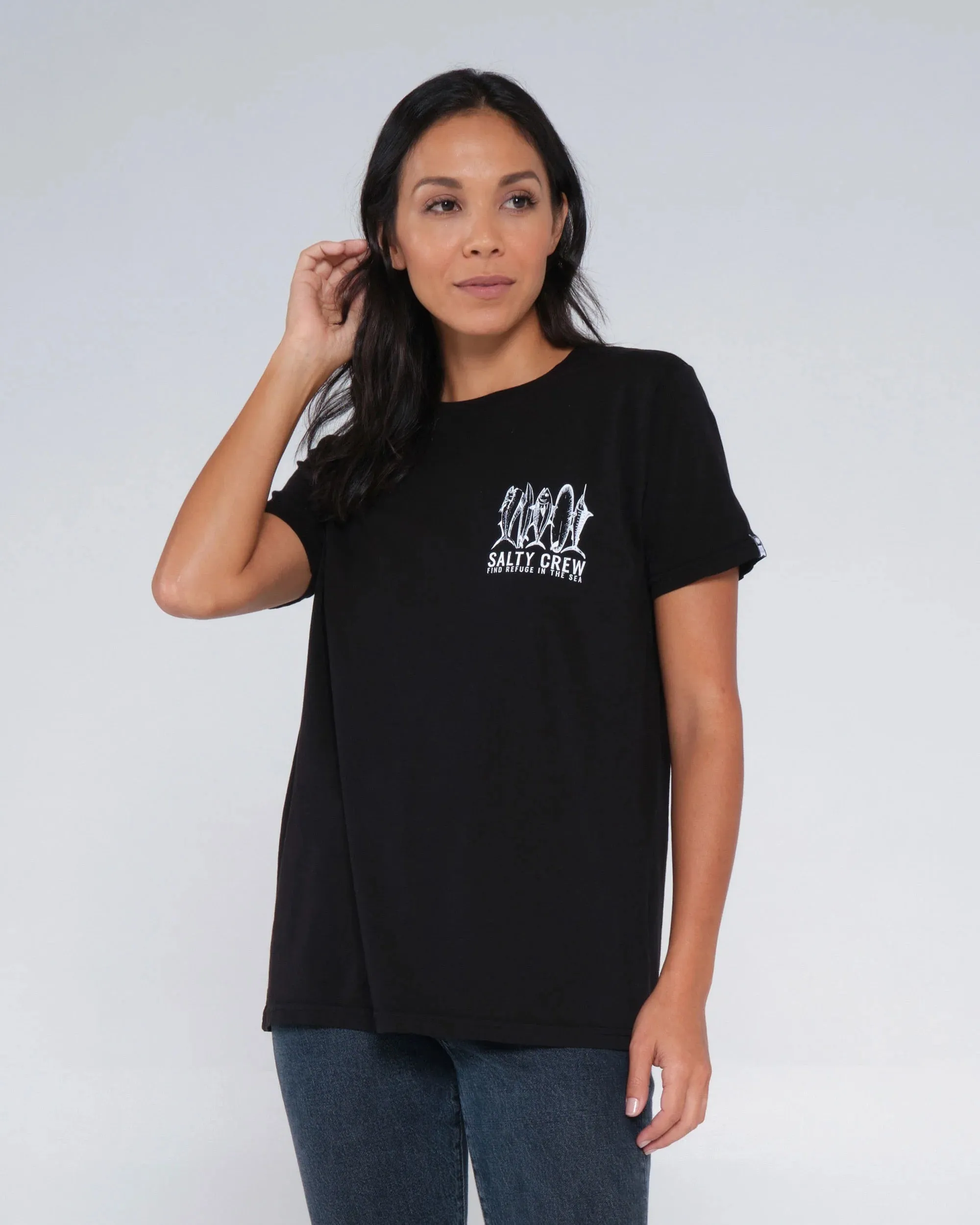 Salty Crew Line Up Boyfriend Tee